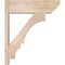 Ekena Millwork Balboa Slat Smooth Outlooker, Douglas Fir, 7 1/2"W x 24"D x 28"H OUT08X24X28BOA06SDF - alternate 2